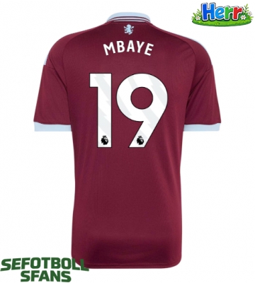 Aston Villa Ibrahim Mbaye #19 Hemmatröja 2026-27 Kortärmad